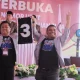 Ketika Paslon HT-MANIS mendapatkan nomor urut 3 dalam pengundian nomor urut yang digelar oleh KPU Sula (Istimewa)