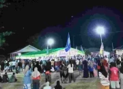 Lautan Manusia Banjiri Kampanye HT-MANIS di Mangoli Tengah