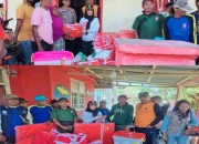 Pemda Sula Serahkan Bantuan untuk Korban Banjir di Dua Desa