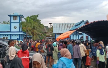 Arus Mudik dan Arus Balik di Pelabuhan Sanana Resmi Berkahir