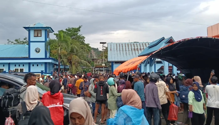 Arus Mudik dan Arus Balik di Pelabuhan Sanana Resmi Berkahir