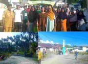 Sambut Peserta Gabalil Hai Sua, Pemdes dan Masyarakat Kabau Pantai Gelar Bakti Sosial