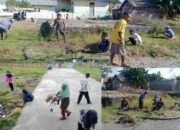 Cegah Kasus DBD, Puskesmas Sulabesi Barat Bersama Masyarakat Bakti Berantas Serang Nyamuk