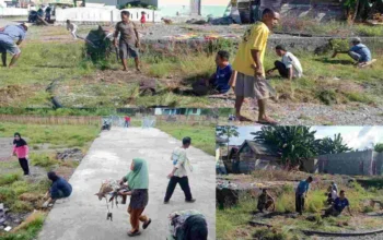 Cegah Kasus DBD, Puskesmas Sulabesi Barat Bersama Masyarakat Bakti Berantas Serang Nyamuk