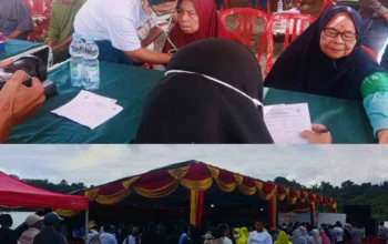 Ratusan Warga di Kecamatan Sanana Utara Dapat Pengobatan Gratis, Pemda Apresiasi Jurnalis