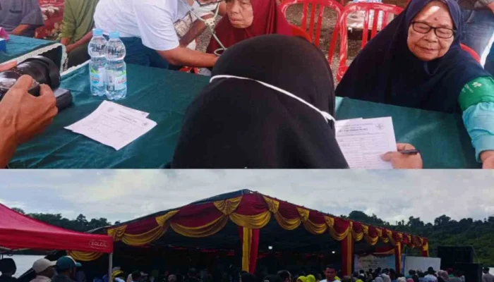 Ratusan Warga di Kecamatan Sanana Utara Dapat Pengobatan Gratis, Pemda Apresiasi Jurnalis