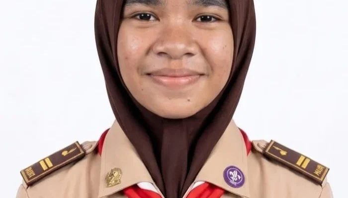 Alifa Umagapi, Siswi SMPN 2 Sanana Utara Lolos Mengikuti Jambore Nasional Pramuka di Cibubur