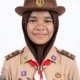 Alifa Umagapi, Siswi SMPN 2 Sanana Utara Lolos Mengikuti Jambore Nasional Pramuka di Cibubur