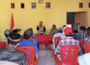Kunker Perdana di Desa Kawata, Camat Mangoli Utara Timur Ajak Masyarakat Jaga Kamtibmas dan Persaudaraan
