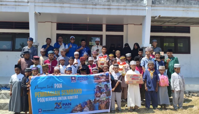 HUT ke-28, PAN Sula Hadirkan Gerakan “Gerak Cepat Bantu Rakyat”
