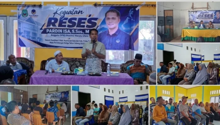Reses di Sula-Taliabu, Pardin Isa Soroti Ketimpangan Infrastruktur hingga Kelangkaan BBM